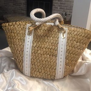 Michael Michael Kors Large Straw Bag